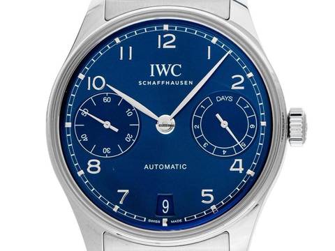  IWC Portugieser Automatik Ref.IW501704 2026 Full Set Ungetragen Portugieser 7 Tage 