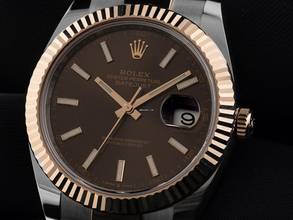 Thumbnail von Rolex Datejust 41 Ref.126331 2025 Full Set Ungetragen Datejust Schoko Dial