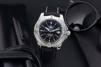 Thumbnail von Breitling Colt Automatic 500M Czarna tarcza ze stali nierdzewnej Automatyczny zegarek męski Ref. A17380