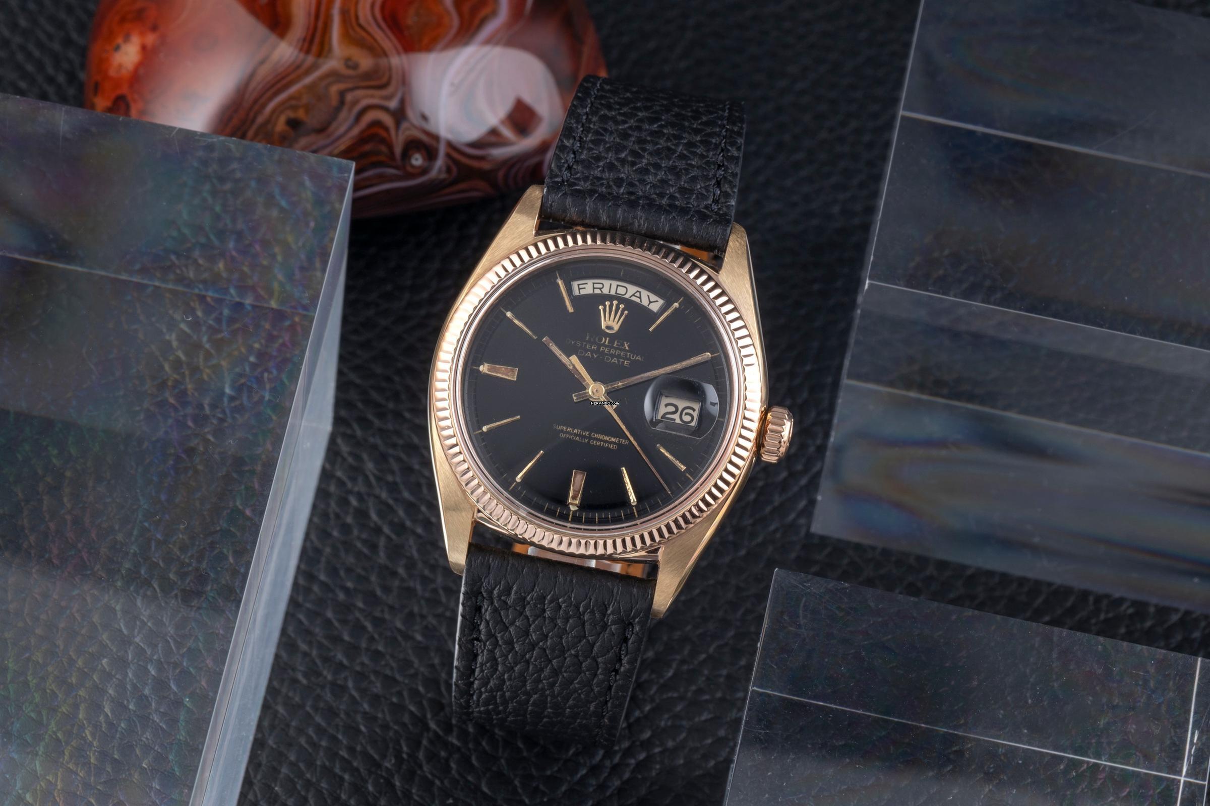 Orologio da uomo Rolex Day-Date 36 in oro 18K (0,750) con movimento automatico Oyster Perpetual Ref. 6611B