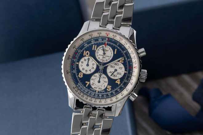 Breitling Navitimer Airborne Chronograph Automatik Stahl Herrenuhr Ref. A33030
