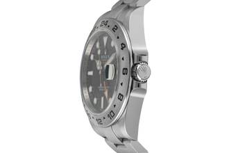 Thumbnail von Rolex Explorer II Black Dial Edelstahl Automatik Herrenuhr Ref. 216570 B&P 2016