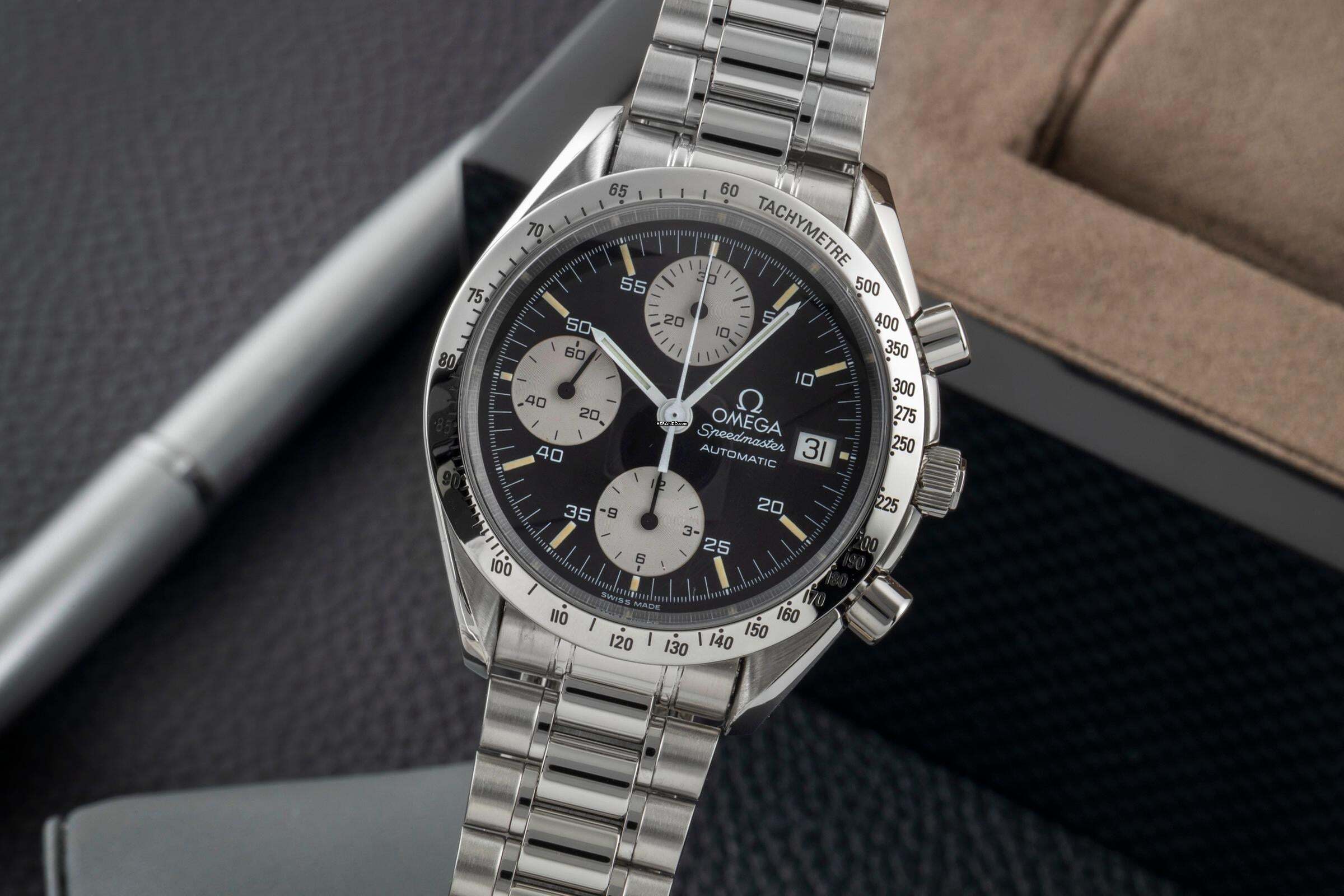 Omega Speedmaster Cronografo in acciaio automatico orologio da uomo 3511.50.00