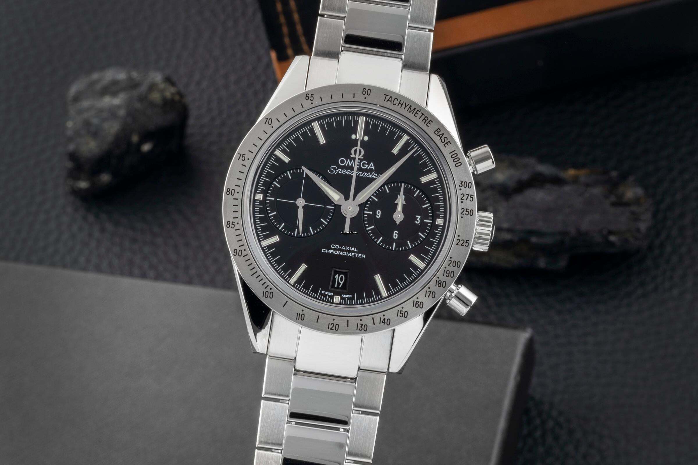 Omega Speedmaster '57 Co-Axial Chronograph Automatik Ref 331.10.42.51.01.001 B&P