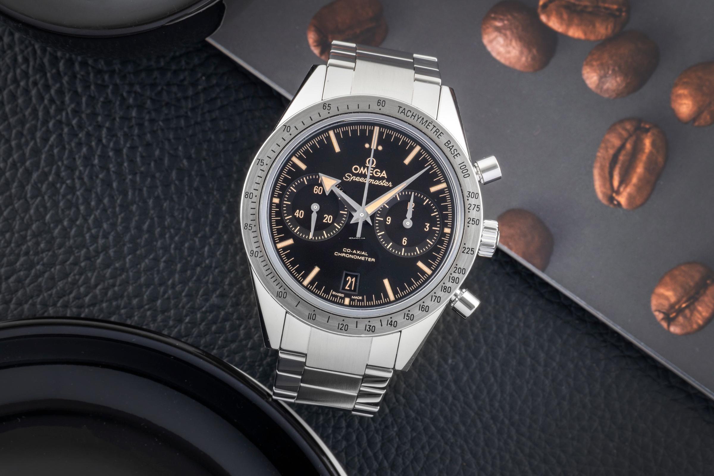 Omega Speedmaster '57 Chronographe Co-Axial Ref. 331.10.42.51.01.002 Papiers 2015