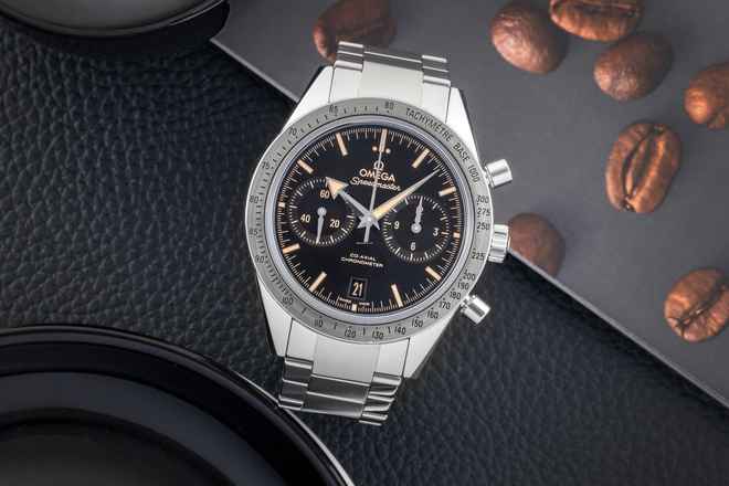 Omega Speedmaster '57 Co-Axial Chronograph Ref. 331.10.42.51.01.002 Papers 2015