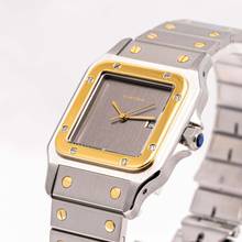 Thumbnail von Cartier Santos Carree 29x41 – 2961 – like NEW – Cartier Service 2025