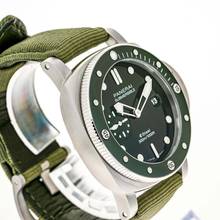Thumbnail von Panerai Submersible Quarantaquattro Verde 44 – PAM 01287 – like NEW – 11/2022 Full Set