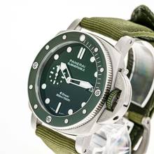 Thumbnail von Panerai Submersible Quarantaquattro Verde 44 – PAM 01287 – like NEW – 11/2022 Full Set