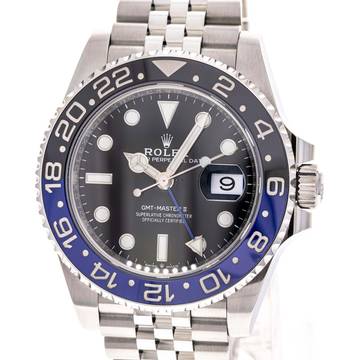  Rolex GMT-Master II Batgirl – 126710BLNR – like NEW – 08/2020 Full Set 