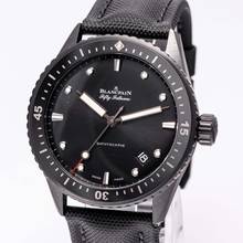 Thumbnail von Blancpain Fifty Fathoms Bathyscaphe 43 – 5000-0130-B52A – Good Condition – 2018 Full Set