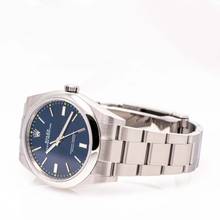 Thumbnail von Rolex Oyster Perpetual 39 Blue – 114300 – like NEW – 12/2018 Full Set Lc100