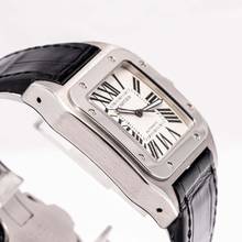 Thumbnail von Cartier Santos 100 XL White – 2656 – Good Condition – 2008 Full Set