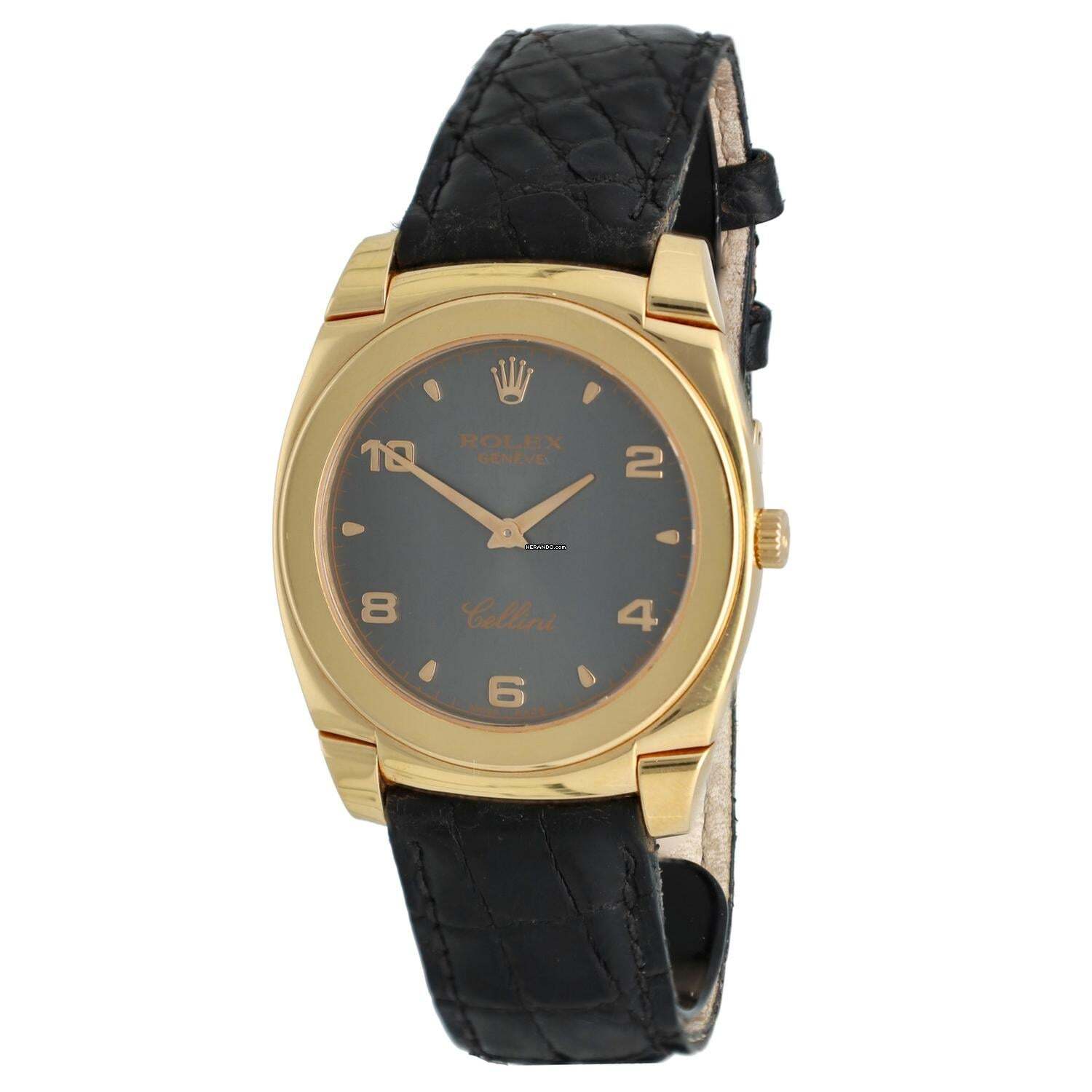 Rolex Cellini Cestello Ref.5330 RoseGold Grey Dial Full Set