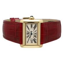 Thumbnail von Cartier Tank Divan Ref.2601 New Cartier Croco Strap
