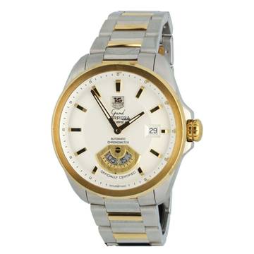  TAG Heuer Grand Carrera Calibre 6 Gold Steel 42mm Full Set 