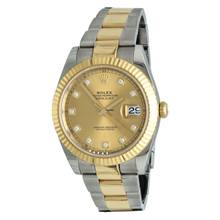 Thumbnail von Rolex Datejust 41 Champagne/Diamond Index Ref. 126333 Serviced