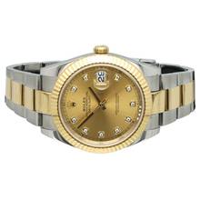 Thumbnail von Rolex Datejust 41 Champagne/Diamond Index Ref. 126333 Serviced