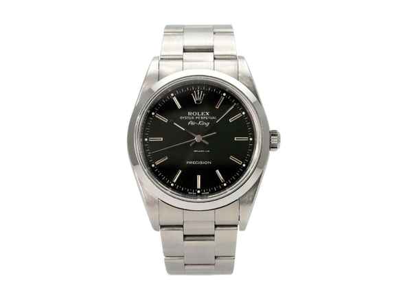  Rolex Air King Oyster Air-King 34 14000M Schwarz 
