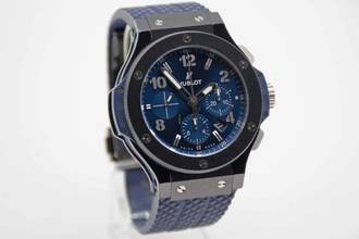 Thumbnail von Hublot Big Bang 44 mm Original Blue 301.CM.710.RX perfektes Fullset aus 2023