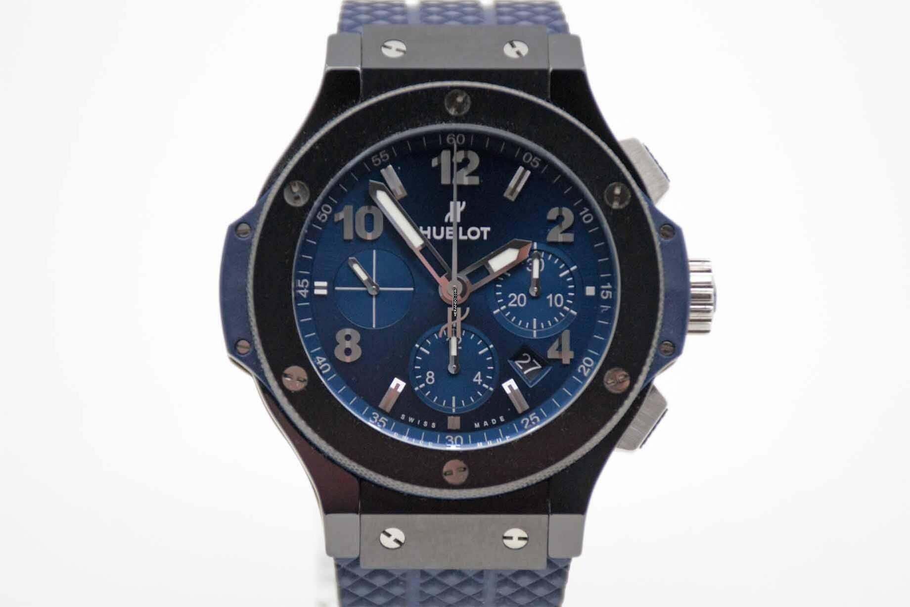 Hublot Big Bang 44 mm Original Blue 301.CM.710.RX perfektes Fullset aus 2023