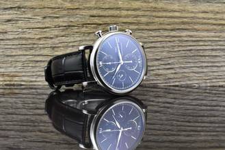 Thumbnail von IWC Portofino Chronograph IW391008 Black Dial Automatic - B&P