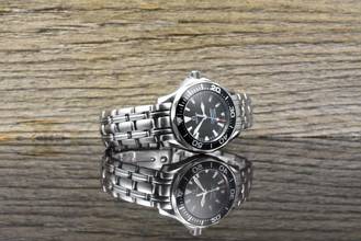 Thumbnail von Omega Seamaster Diver 300 M Quarz Lady 2282.50 Black Dial - Vintage