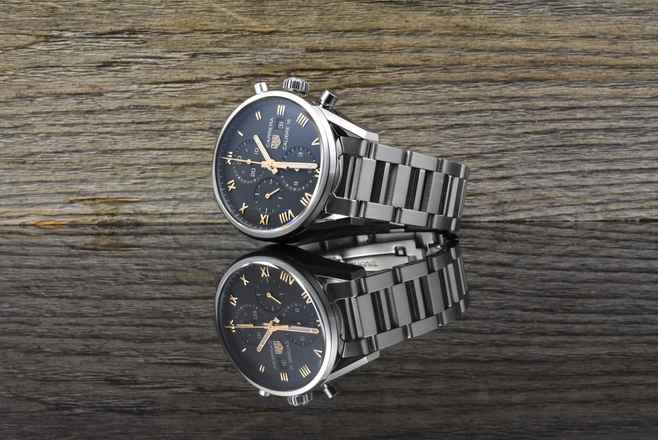  TAG Heuer Carrera Calibre 16 Black Roségold / Japan Limited B&P 