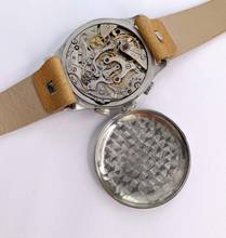 Thumbnail von Omega Classic Serviced Vintage 33.3 Chronograph Black Restord Sector Dial 38mm