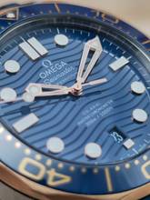 Thumbnail von Omega Seamaster Diver 300 M 42mm 210.22.42.20.03.002 Zifferblatt Blau Sedna Gold/Steel Sehr guter Zustand Komplettset 11-2023
