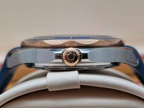 Thumbnail von Omega Seamaster Diver 300 M 42mm 210.22.42.20.03.002 Zifferblatt Blau Sedna Gold/Steel Sehr guter Zustand Komplettset 11-2023