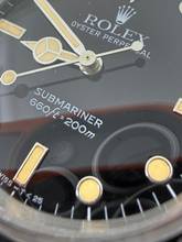 Thumbnail von Rolex Submariner (No Date) Glossy Dial Submariner 5513 Pumpkin patina Full Set 1987