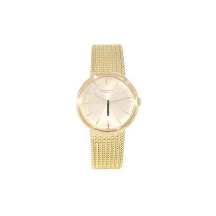  Patek Philippe Calatrava Armbanduhr Calatrava 3416 Handaufzug aus 750 Gelbgold 