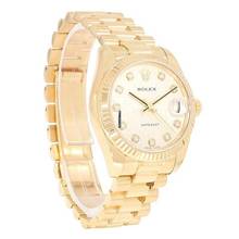 Thumbnail von Rolex Datejust 31 Armbanduhr Datejust Automatik aus 750 Gelbgold Ref. 178278