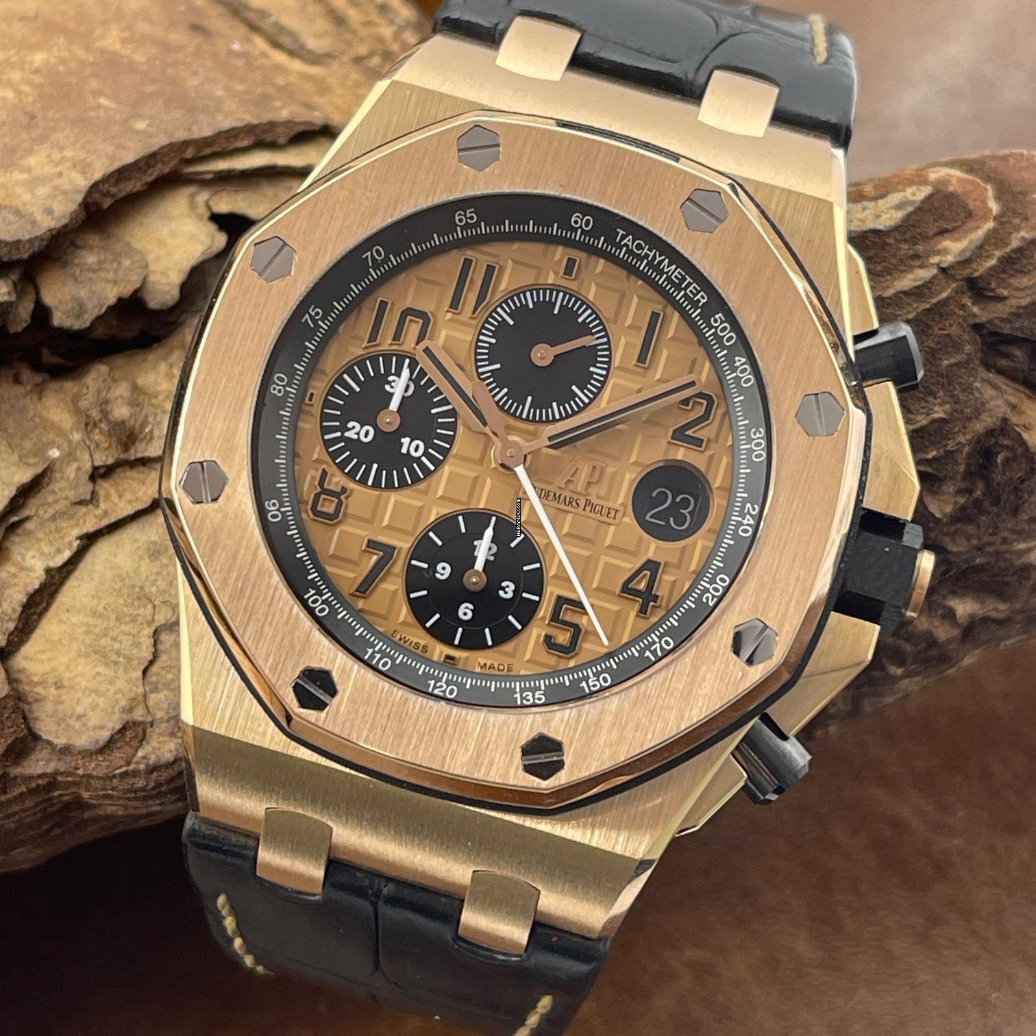 Audemars Piguet Royal Oak Offshore Chronograph Royal Oak Offshore - FULL SET 2014 - Ref. 26470OR.OO.A002CR.01 Full Set 2014