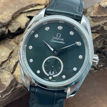  Omega Seamaster Aqua Terra Seamaster Aqua Terra Dia Blatt - NEUWARE - FULLSET 2024 - Ref. 22013382060001 