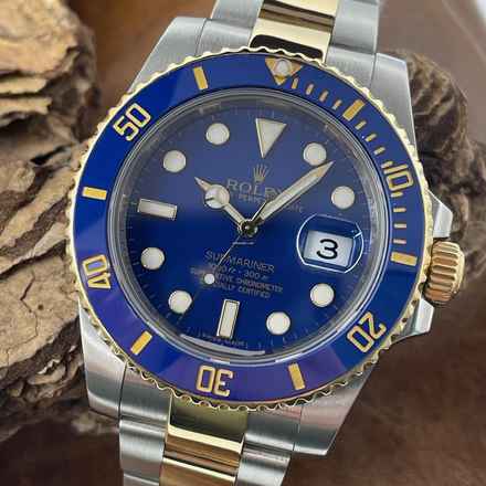 Rolex Submariner Date Submariner Date Bluesy - VOLLEDIGE SET 2010 LC100 - Ref. 116613LB Duitse volledige set - Duitse Rolex-servicepapieren