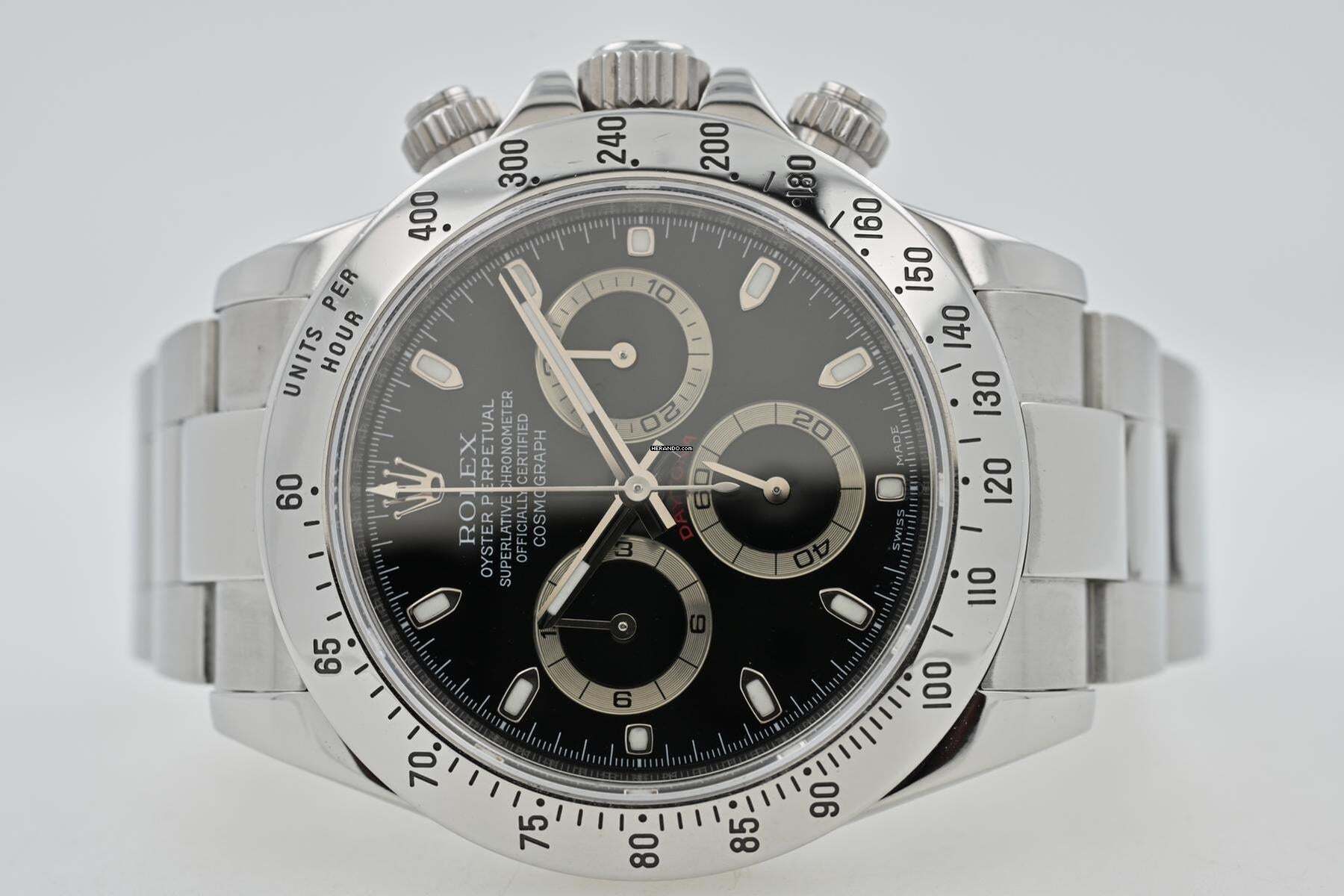 Rolex Daytona Cosmograph 116520 G-Serie Rehaut Full Set LC100