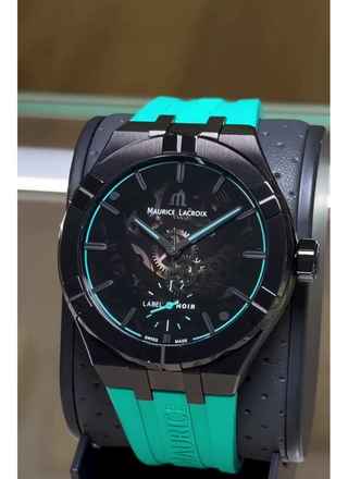 Maurice Lacroix AIKON AUTOMATIC SKELETON 45MM LABEL NOIR YENİ TAM SET