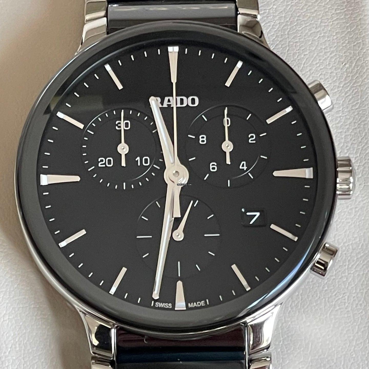 Rado Centrix Chronograph NEW FULL SET