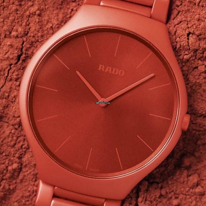 Rado True Thinline Les Couleurs Le Corbusier Мощный НОВЫЙ ПОЛНЫЙ НАБОР