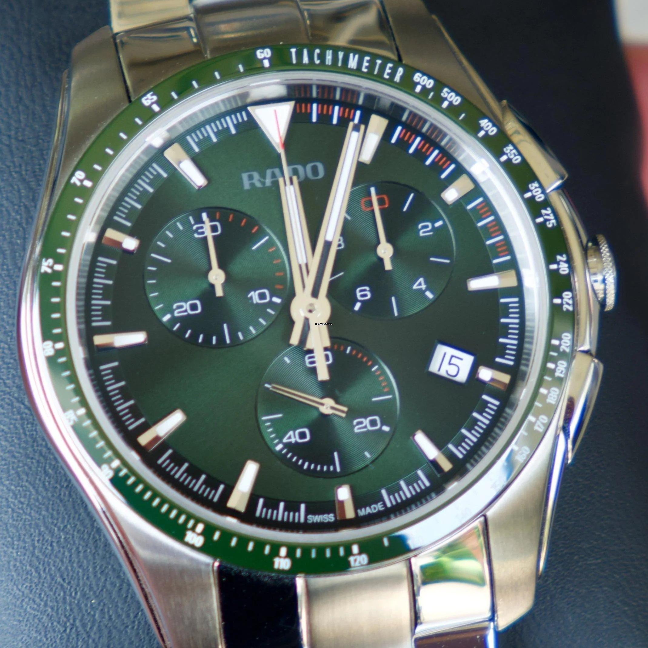 Rado HyperChrome Kronograf YENİ TAM SET