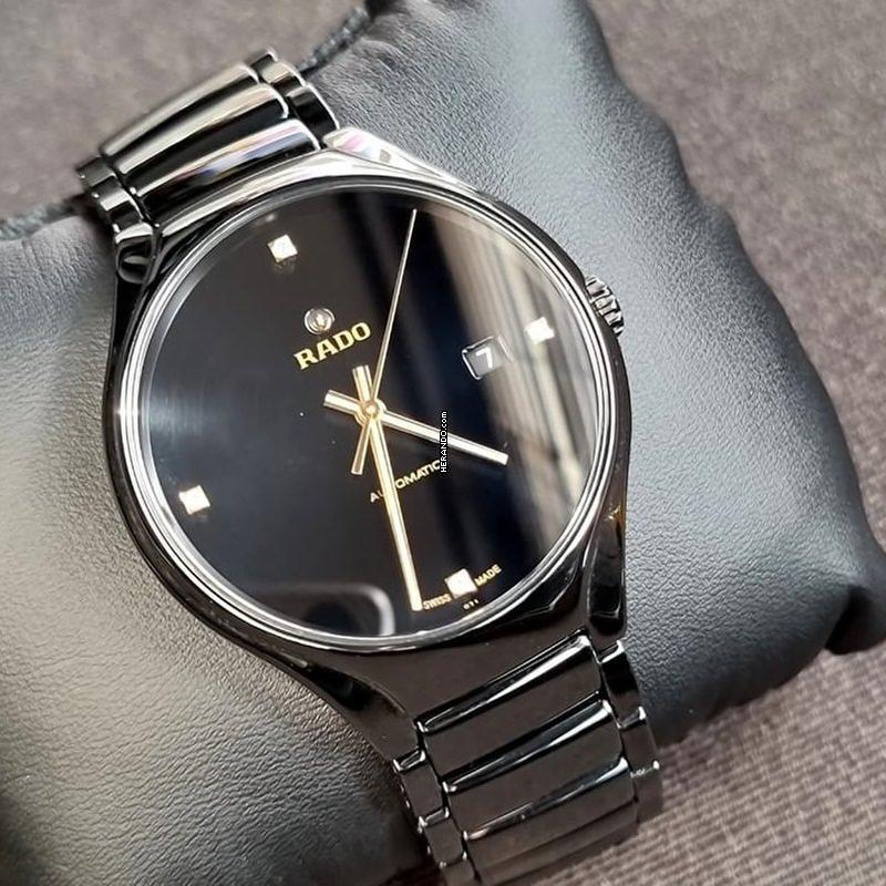 Rado True Black Herenhorloge NIEUW VOLLEDIG SET