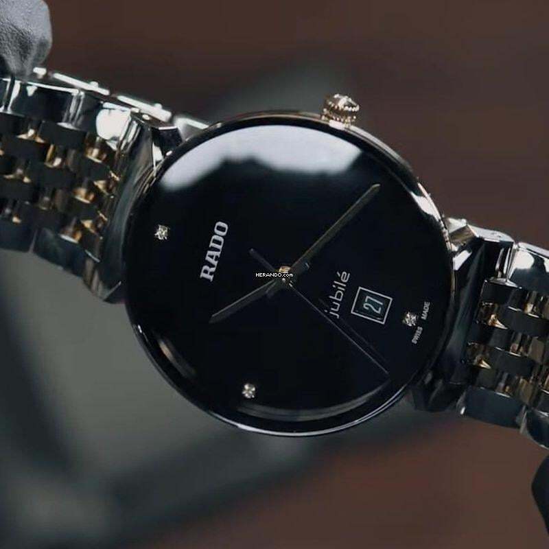 Rado Florence Classic Diamonds 38mm Stainless NEW FULL SET