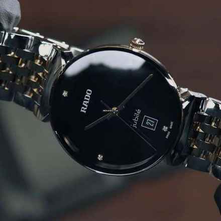 Rado Florence Classic Diamonds 38mm Stal nierdzewna NOWY PEŁNY ZESTAW