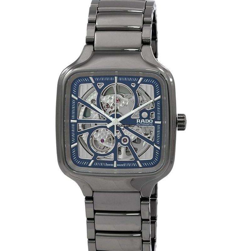 Rado True Square Automatic Open Heart NIEUW VOLLEDIGE SET