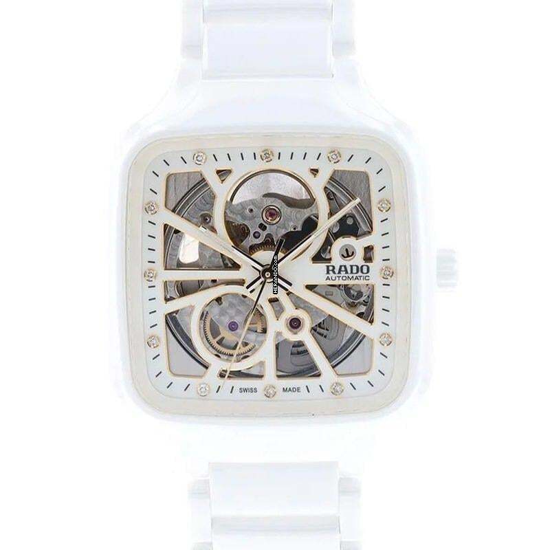 Rado True Square Automatic Open Heart NEUF EN ENSEMBLE COMPLET