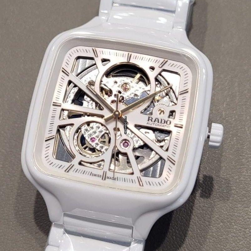 Rado True Square Automatic Open Heart NUEVO SET COMPLETO