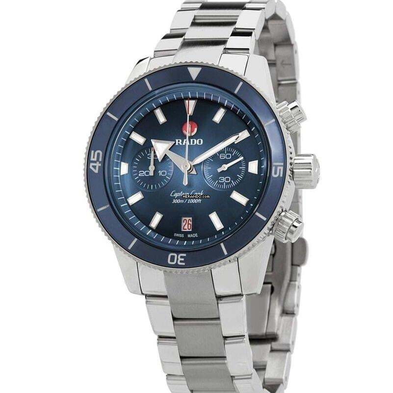 Rado HyperChrome Captain Cook Chronografo Automatico NUOVO SET COMPLETO