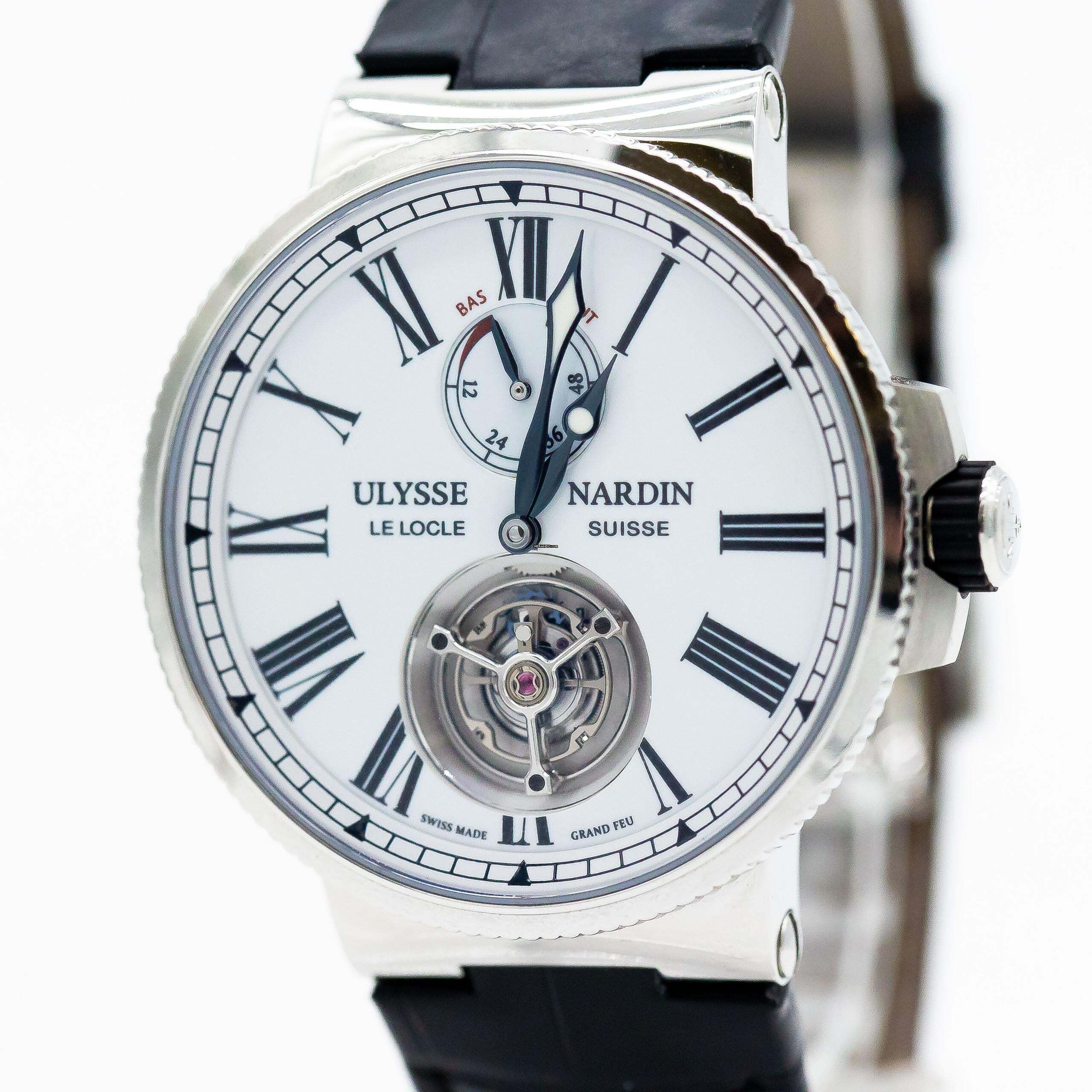 Ulysse Nardin Marine Tourbillon Pełny Zestaw